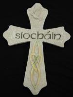 IRISH ANGEL GLASS BELL